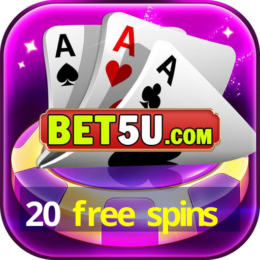 20 free spins